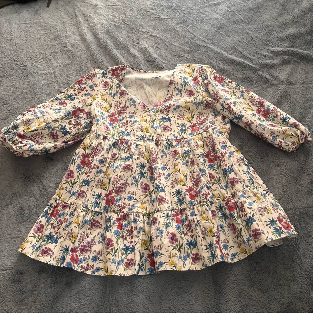 Gap Maternity Medium Blouse Top NWOT Floral